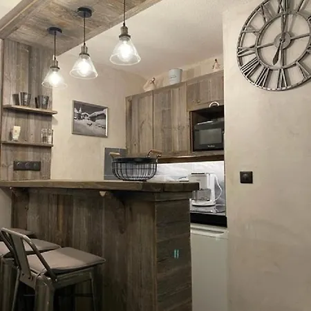 Appartement Studio face au massif de l'Oisans Huez